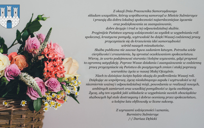 Zdjęcie do ŻYCZENIA Z OKAZJI DNIA PRACOWNIKA SAMORZĄDOWEGO 
