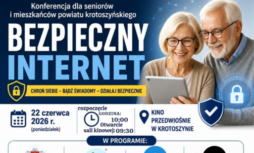 Konferencja dla seniorów i mieszkańców powiatu krotoszyńskiego