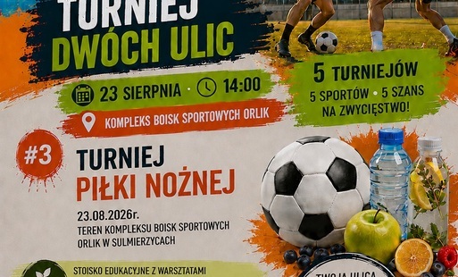 Zdjęcie do TURNIEJ PIŁKI NOŻNEJ W RAMACH PROGRAMU AKTYWNY ORLIK