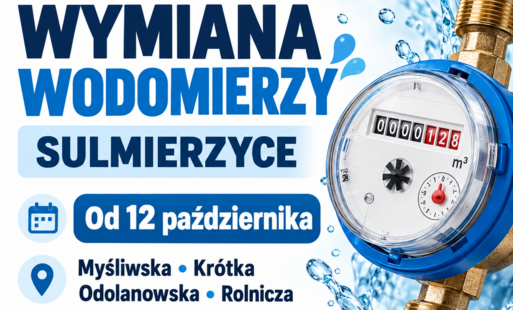 Zdjęcie do Informacja o wymianie wodomierzy