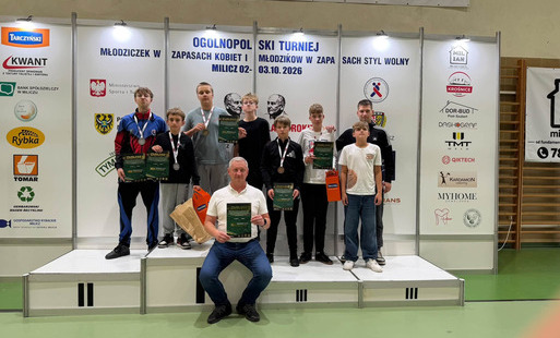 Zdjęcie do Og&oacute;lnopolskie Zawody Młodzik&oacute;w w zapasach w stylu wolnym